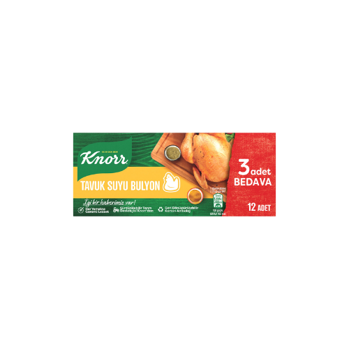 Knorr Tavuk Suyu Bulyon 12 Adet 120 G